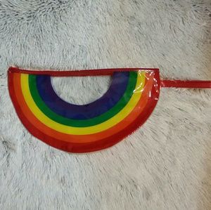 ⬇️$20 Retro Rainbow Wristlet